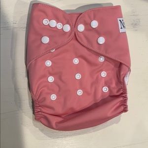 Pink Nora’s Nursery cloth diaper NEVER WORN